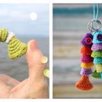 Fish keychain Free Crochet Pattern and Paid