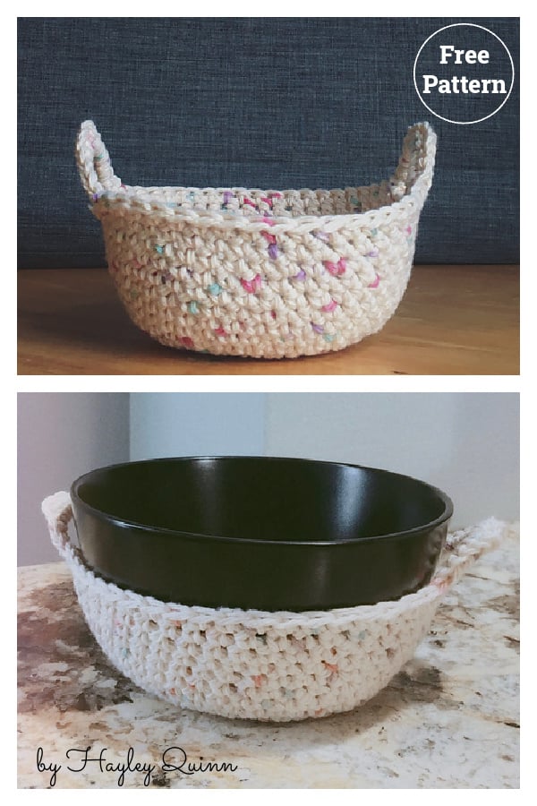 Grandma’s Bowl Cozy Free Crochet Pattern