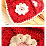 Heart Potholder Free Crochet Pattern