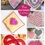 Heart Potholder Free Crochet Patterns