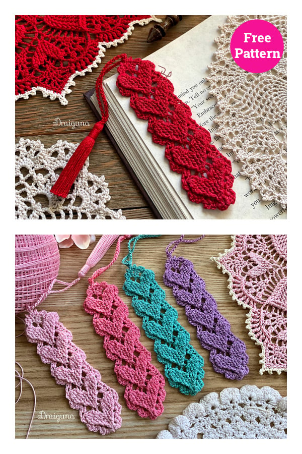 Higher Love Bookmark Free Crochet Pattern 