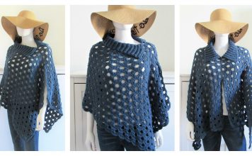 Just Beachy Summer Poncho Free Crochet Pattern