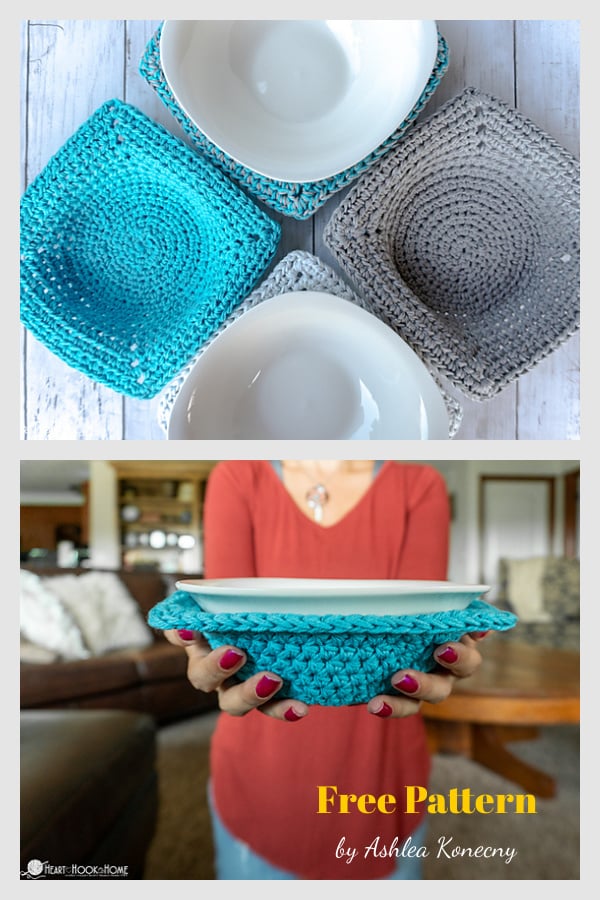 Microwave Bowl Cozy Free Crochet Pattern