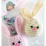 Mini Bunny Baskets Free Crochet Pattern and Video Tutorial