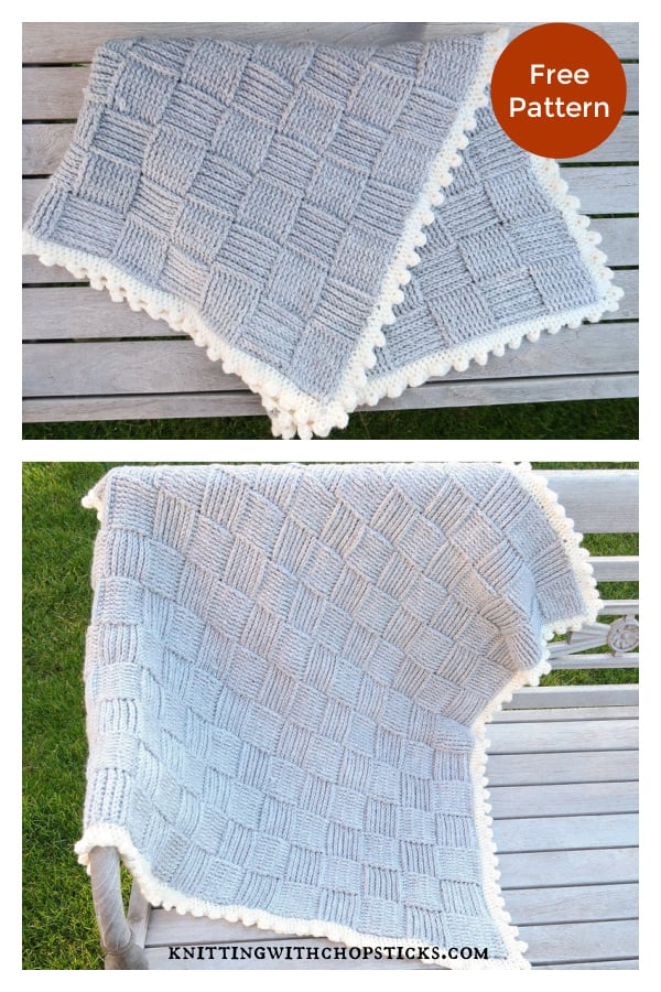Plaza Baby Blanket Free Crochet Pattern