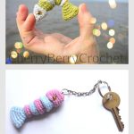 Tiny Fish Key Ring Free Crochet Pattern