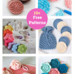 10+ Face Scrubbies Free Crochet Pattern