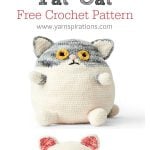 Adorable Fat Cat Free Crochet Pattern