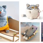 Adorable Fat Cat Free Crochet Pattern and Paid