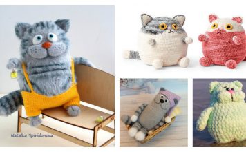 Adorable Fat Cat Free Crochet Pattern and Paid