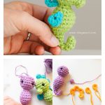 Amigurumi Seahorse Free Crochet Pattern