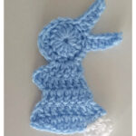 Baby Bunny Applique Free Crochet Pattern