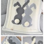 Bunny Baby Blanket Crochet pattern