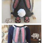 Bunny Butt Backpack Crochet Pattern