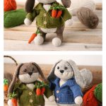 Cottage Garden Bunny Free Crochet Pattern