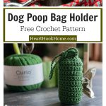 Dog Poop Bag Holder Free Crochet Pattern