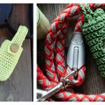 Dog Poop Bag Holder Free Crochet Pattern