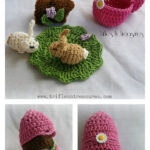 Easter Bunny Playset Free Crochet Pattern
