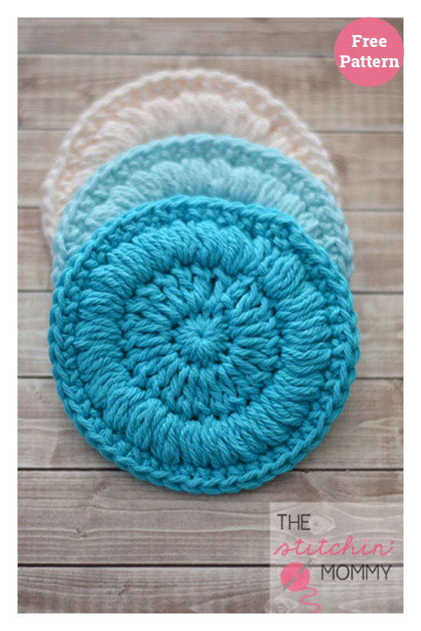 Easy Face Scrubbies Free Crochet Pattern