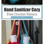 Hand Sanitizer Cozy Free Crochet Pattern