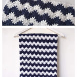 Interlocking Shell Stitch Blanket Free Crochet Pattern