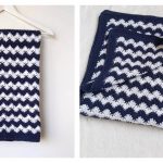 Interlocking Shell Stitch Blanket Free Crochet Pattern