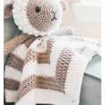 Little Lamb Baby Lovey Free Crochet Pattern