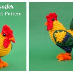 Little Rooster Amigurumi Free Crochet Pattern and Video Tutorial