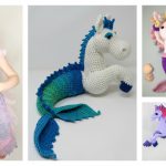 Mermaid Unicorn Amigurumi Crochet Pattern