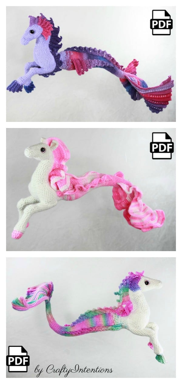 Mermaid Unicorn Amigurumi Crochet Pattern