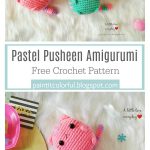 Pastel Pusheen Amigurumi Free Crochet Pattern