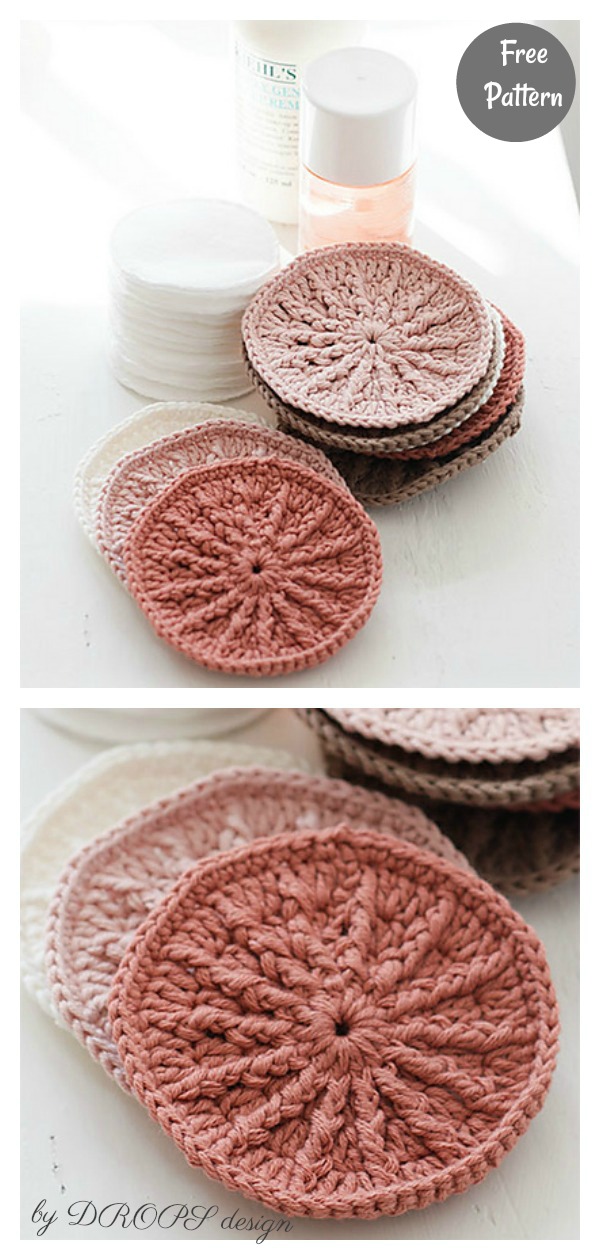 Radiant Face Scrubbies Free Crochet Pattern
