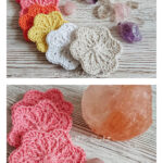 Sakura Face Scrubbies Free Crochet Pattern