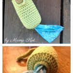 Simple Crocheted Poop Bag Holder Free Crochet Pattern