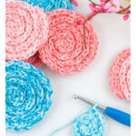 Spirals Face Scrubbies Free Crochet Pattern