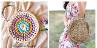 Summer Circle Bag Free Crochet Pattern