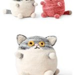 Adorable Fat Cat Free Crochet Pattern