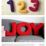 Alphabet Pillow Free Crochet Pattern