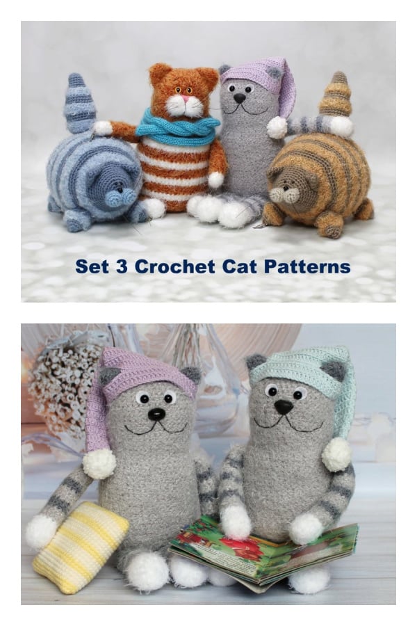 Amigurumi Fat Cat Crochet Pattern