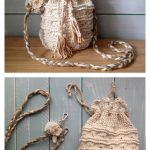 Boho Summer Bucket Bag Crochet Pattern