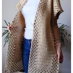 Cloud Comfort Ruana Free Crochet Pattern