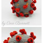 Coronavirus Amigurumi Free Crochet Pattern