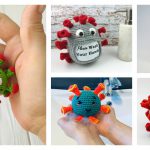 Coronavirus Amigurumi Free Crochet Pattern and Paid