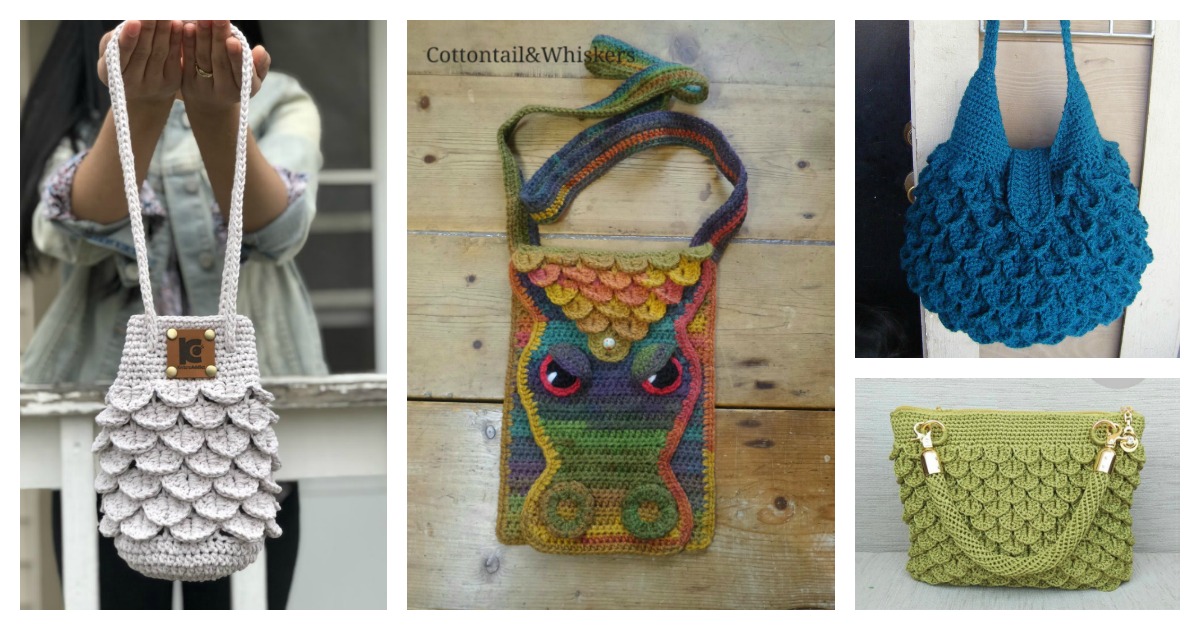 Ravelry: #63 Crocodile Stitch Owl Bag pattern by Amanda Chapman