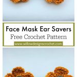 Face Mask Ear Savers Free Crochet Pattern