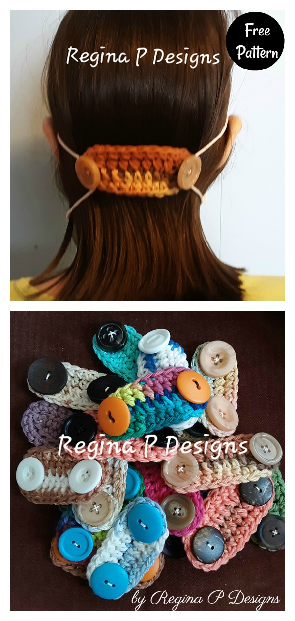 Face Mask Mates Free Crochet Pattern