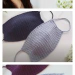 Face Mask with Pocket Free Crochet Pattern and Video Tutorial