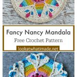 Fancy Nancy Mandala Free Crochet Pattern