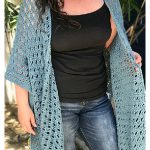 How to Crochet Free Spirit Ruana Kimono Video Tutorial