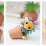 Tiny Flower Amigurumi Free Crochet Pattern